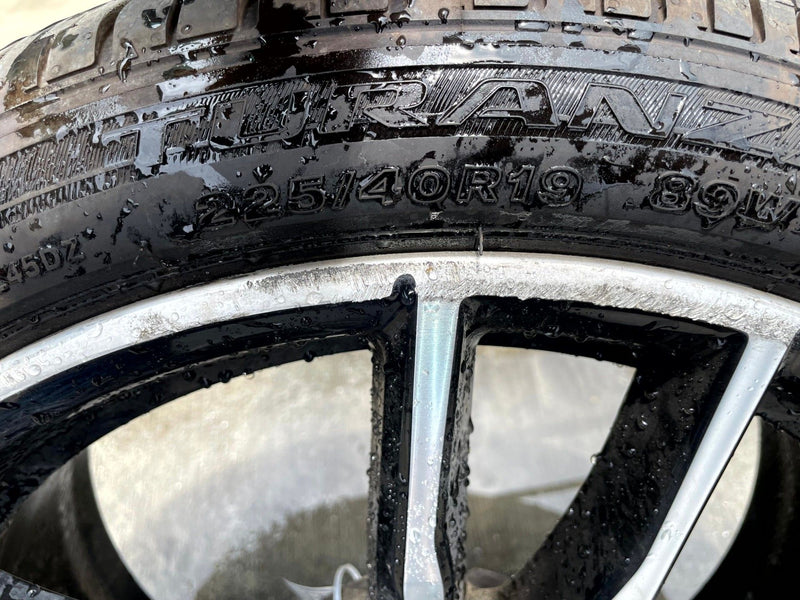 Load image into Gallery viewer, BMW 330i FRONT 19x8'' STYLE 791M 5 DOUBLE SPOKE WHEEL RIM W/ TIRE 19-25 # 110323