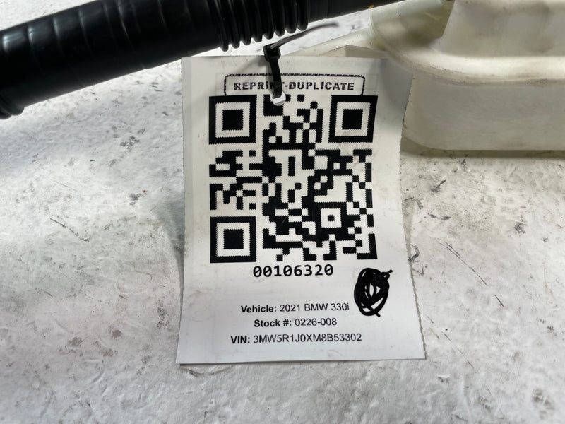 Load image into Gallery viewer, 19-25 BMW G20 330i M340i FRONT WINDSHIELD WASHER FLUID RESERVOIR TANK # 106320