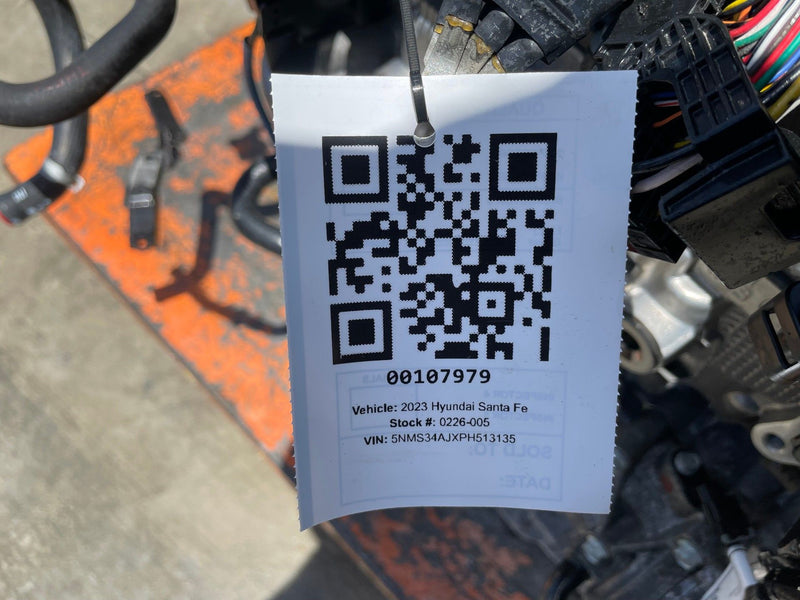 Load image into Gallery viewer, HYUNDAI SANTA FE FWD 2.5L ENGINE MOTOR ASSEMBLY AUTO 82K MILES 2021-2023 #107979