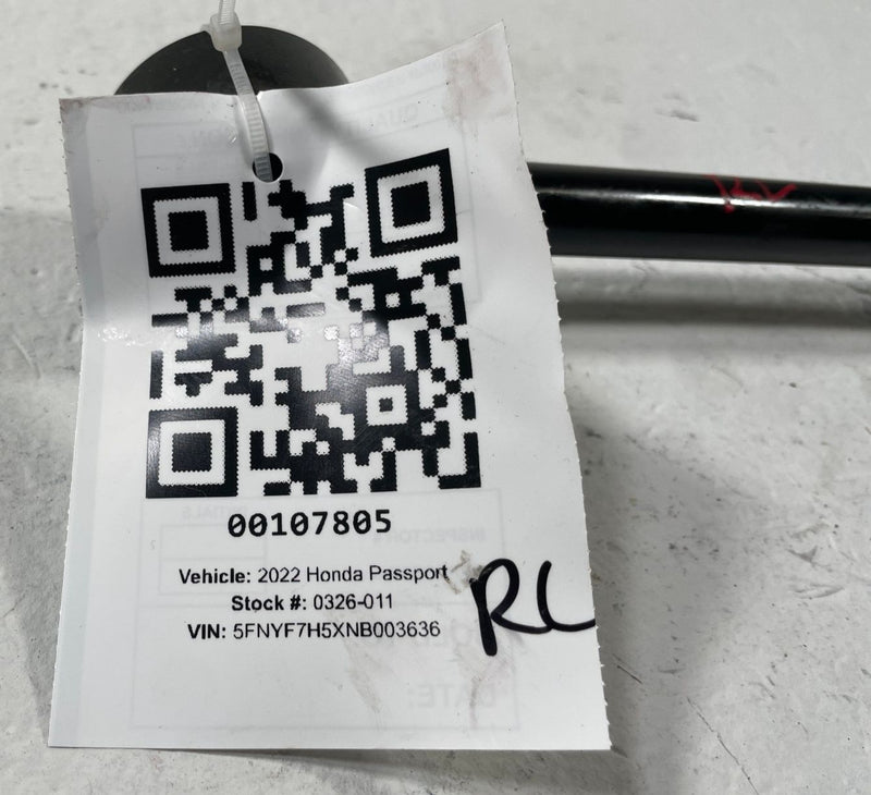 Load image into Gallery viewer, 2019 - 2025 HONDA PASSPORT REAR LEFT DRIVER SIDE LOWER CONTROL ARM # 107805