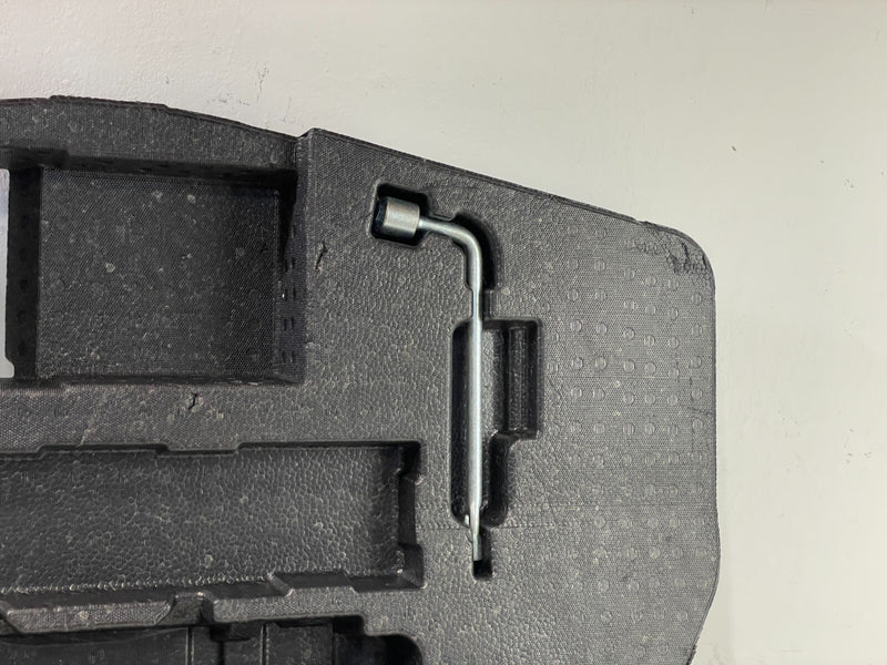Load image into Gallery viewer, 2018 - 2022 INFINITI Q60 COUPE EMERGENCY SPARE TIRE TRUNK SPACER FOAM # 88624