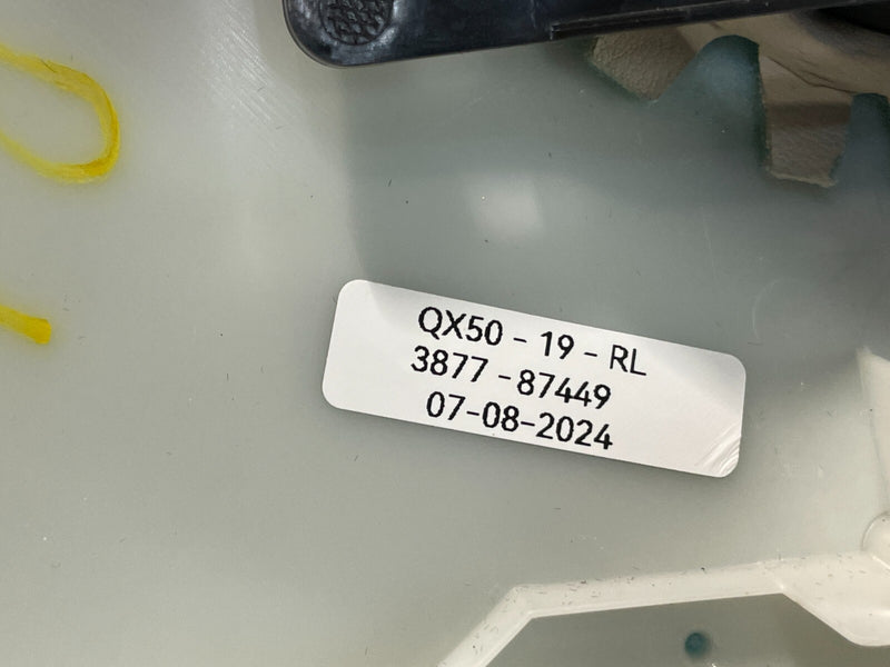 Load image into Gallery viewer, 2019-2020 INFINITI QX50 REAR LEFT DRIVER SIDE INTERIOR DOOR TRIM PANEL # 87449