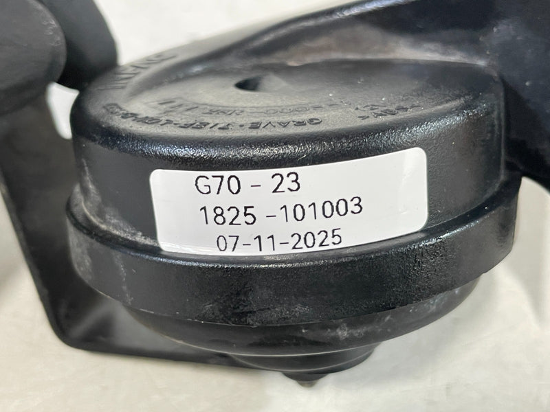 Load image into Gallery viewer, 2022-2025 GENESIS G70 LOW PITCH HORN SIGNAL ALARM W/ BRACKET 96611-G9010 #101003