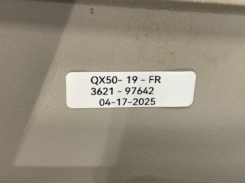 Load image into Gallery viewer, 2019 - 2025 INFINITI QX50 FRONT RIGHT PASSENGER SIDE SUNVISOR SUN SHADE # 97642