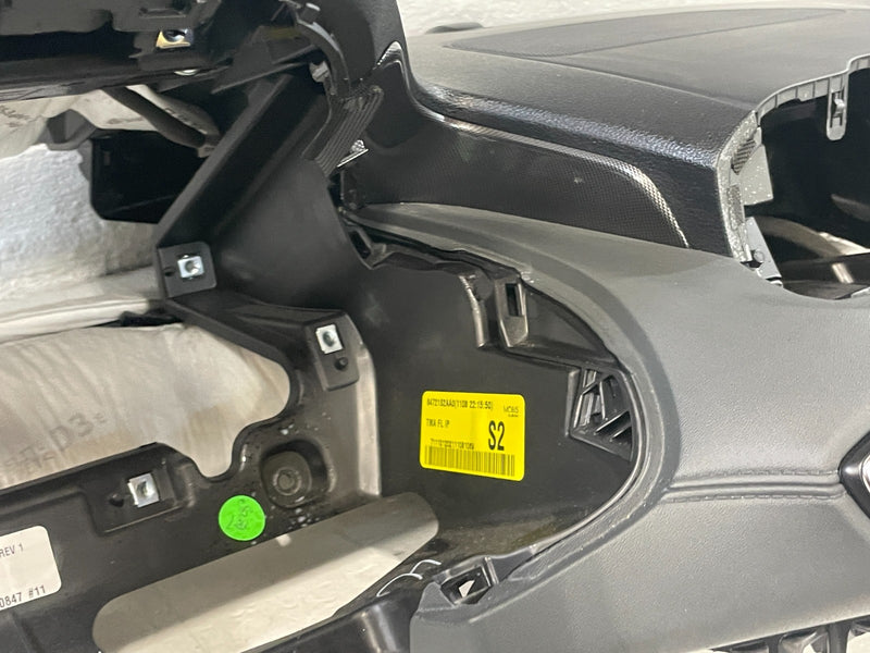 Load image into Gallery viewer, 2019-2023 HYUNDAI SANTA FE INSTRUMENT DASH PANEL COVER ASSEMBLY BLACK # 101970