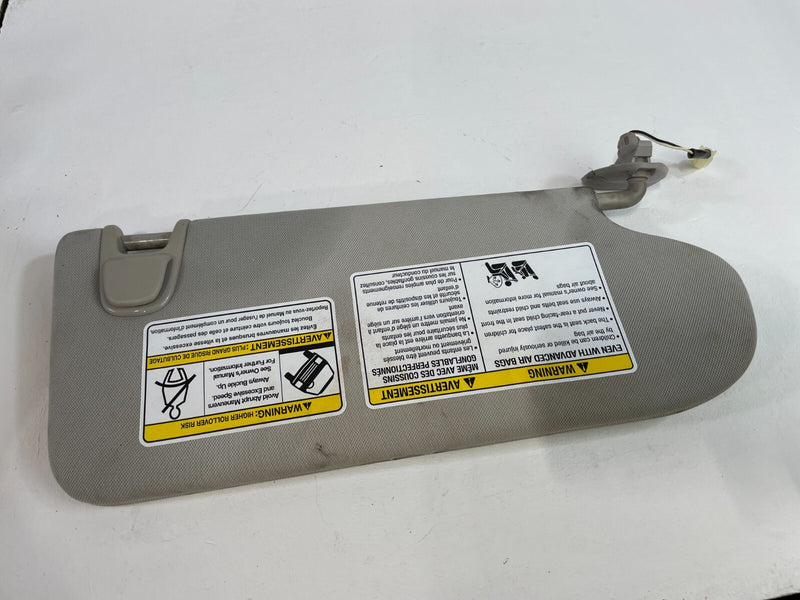 Load image into Gallery viewer, 2019 - 2020 INFINITI QX50 FRONT LEFT DRIVER SIDE SUNVISOR SUN VISOR GRAY # 87391