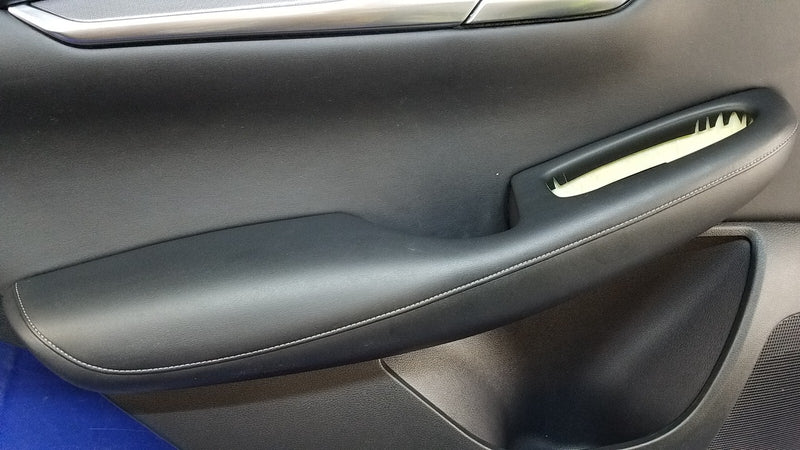 Load image into Gallery viewer, 19-21 INFINITI QX50 REAR LEFT DRIVER SIDE INTERIOR DOOR TRIM PANEL BLACK # 73576