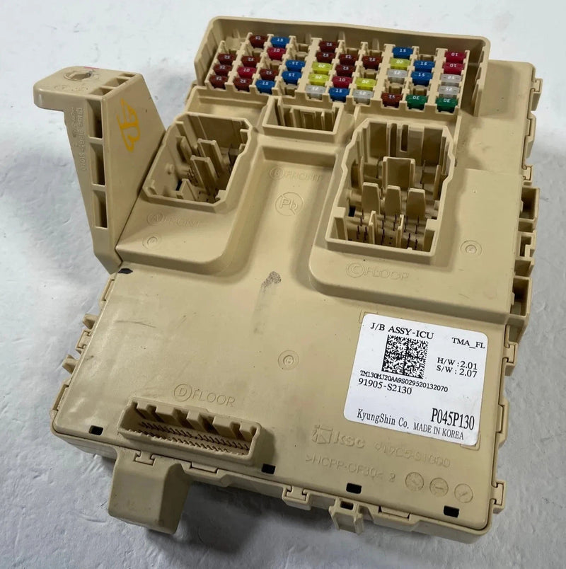 Load image into Gallery viewer, 2021-2023 HYUNDAI SANTA FE DASH DASHBOARD FUSE RELAY JUNCTION BOX BLOCK # 107933