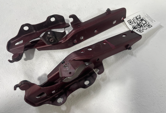 2019-2025 ACURA RDX FRONT LEFT & RIGHT SIDE HOOD BONNET HINGES PAIR RED