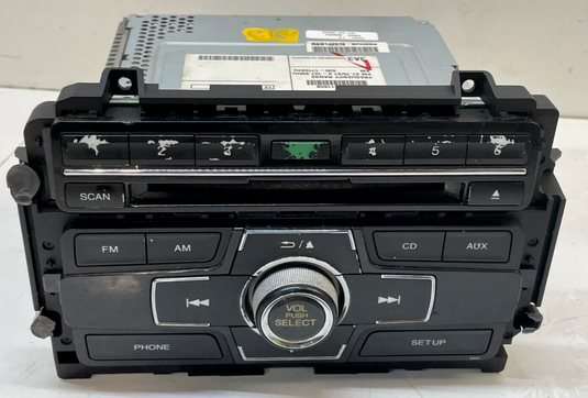 2013-2015 HONDA CIVIC SEDAN AM FM RADIO CD PLAYER RECEIVER 39100-TR3-A314
