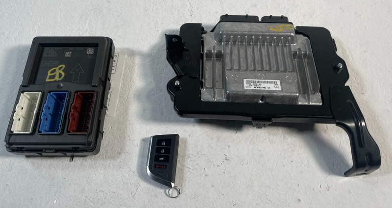 Load image into Gallery viewer, 23-25 ACURA INTEGRA ENGINE &amp; BODY CONTROL MODULE ECM BCM W/ KEY FOB 1.5L #106723
