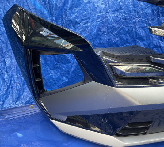2025 HYUNDAI TUCSON LIMITED FRONT BUMPER ASSY W/ PARK SENSOR BLACK (S3B)