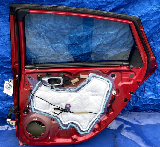 ACURA INTEGRA REAR RIGHT PASSENGER SIDE DOOR ASSEMBLY RED (R568P) 23-25