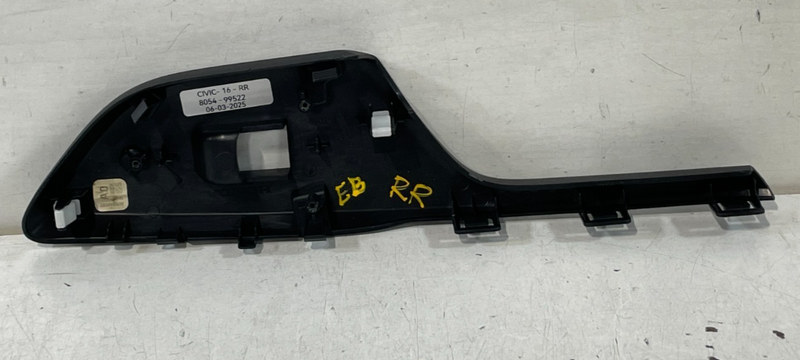 Load image into Gallery viewer, 16-22 HONDA CIVIC 19-21 INSIGHT REAR RIGHT SIDE DOOR WINDOW SWITCH BEZEL # 99522
