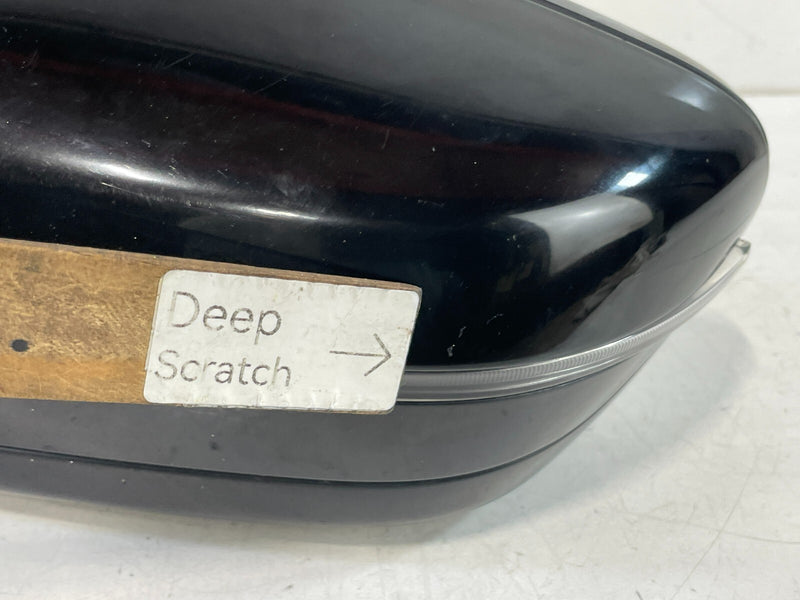 Load image into Gallery viewer, 2019-2024 BMW 330i LEFT SIDE VIEW DOOR MIRROR W/ TURN SIGNAL BLACK (668) # 98431
