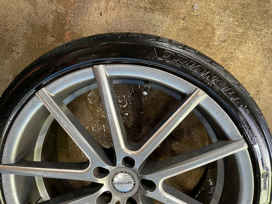 FOR 2015 INFINITI Q50 20'' INCH SPORZA V5 WHEEL RIM W/ TIRE (ONLY 1)