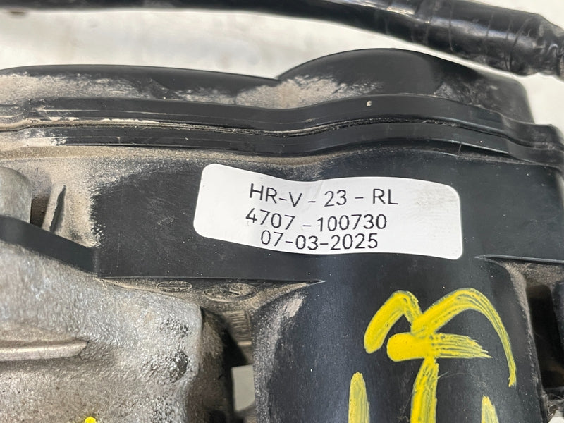 Load image into Gallery viewer, 23-25 HONDA HR-V REAR LEFT DRIVER SIDE DISC BRAKE CALIPER W/ ABS SENSOR # 100730
