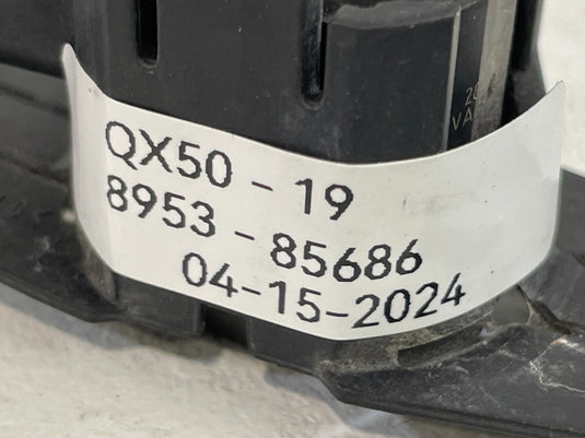 2019 - 2020 INFINITI QX50 BUMPER BACK UP PARKING SENSOR BRACKET