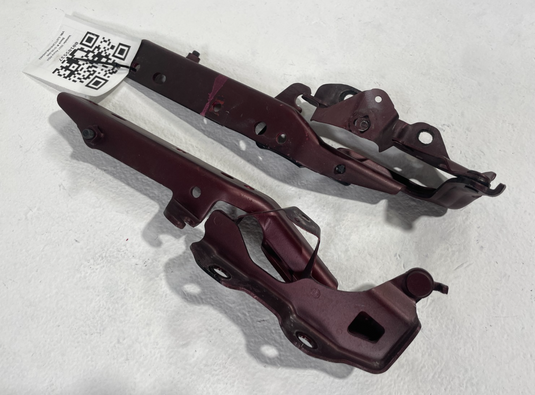 2019-2025 ACURA RDX FRONT LEFT & RIGHT SIDE HOOD BONNET HINGES PAIR RED