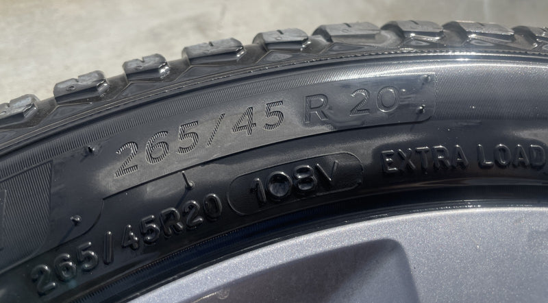 Load image into Gallery viewer, HONDA PASSPORT TOURING 20X8.5J ET55 WHEEL RIM W/ TIRE 3.5L ONLY#1 19-21 # 105293
