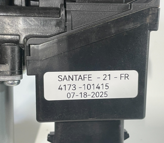2021-2023 HYUNDAI SANTA FE FRONT RIGHT SIDE DOOR POWER WINDOW MOTOR