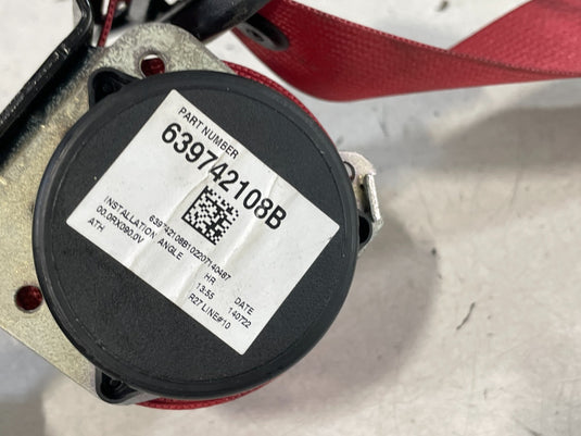 22-23 GENESIS G70 REAR RIGHT PASSENGER SIDE SEAT BELT SEAT BELT RETRACTOR 100979