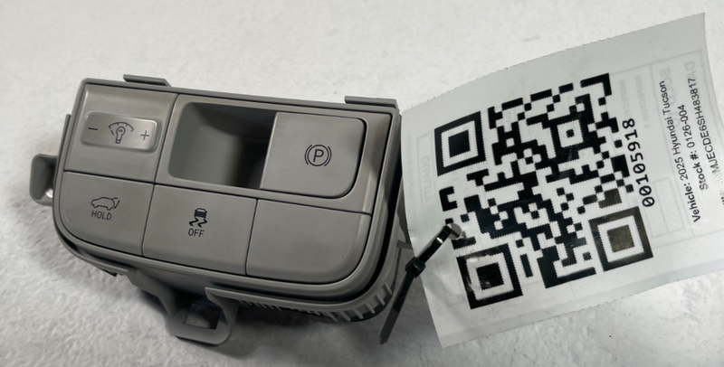 Load image into Gallery viewer, 2025 HYUNDAI TUCSON DASHBOARD TRACTION CONTROL PARK BRAKE SWITCH # 105918
