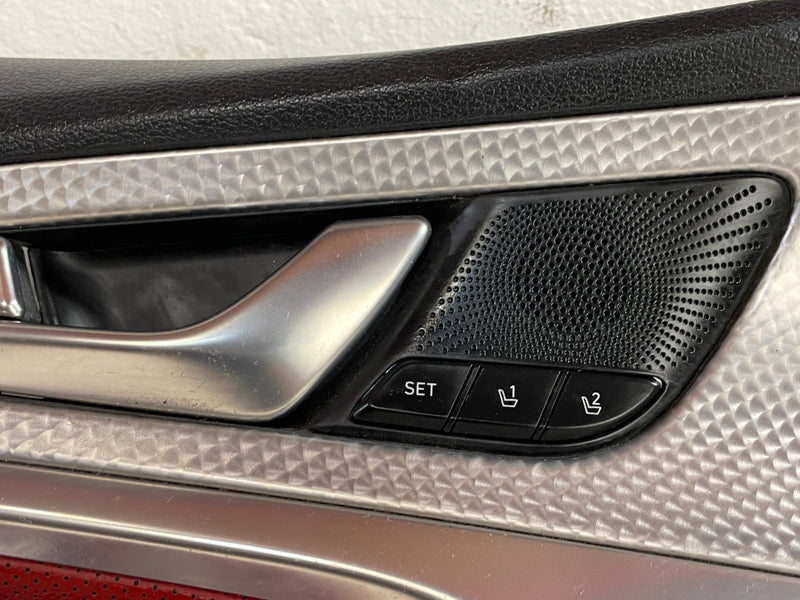 Load image into Gallery viewer, 2022 - 2023 GENESIS G70 FRONT LEFT DRIVER SIDE DOOR TRIM PANEL BLACK # 101089
