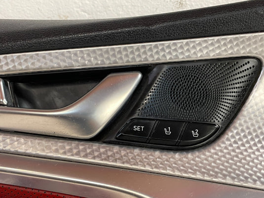 2022 - 2023 GENESIS G70 FRONT LEFT DRIVER SIDE DOOR TRIM PANEL BLACK