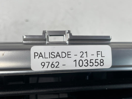 20-22 PALISADE FRONT LEFT DASH AC AIR VENT GRILLE MOLDING W/ TRIM COVER