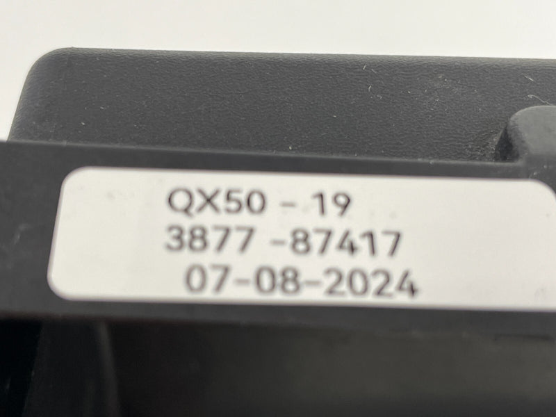 Load image into Gallery viewer, 19-20 INFINITI QX50 ENGINE FUSE RELAY BOX HOUSING LID COVER BRACKET 2.0L # 87417
