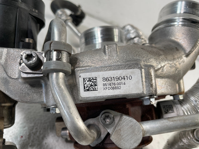Load image into Gallery viewer, 2019-2025 BMW 330i 330e G20 ENGINE EXHAUST TURBO TURBOCHARGER ASSY 2.0L # 106351
