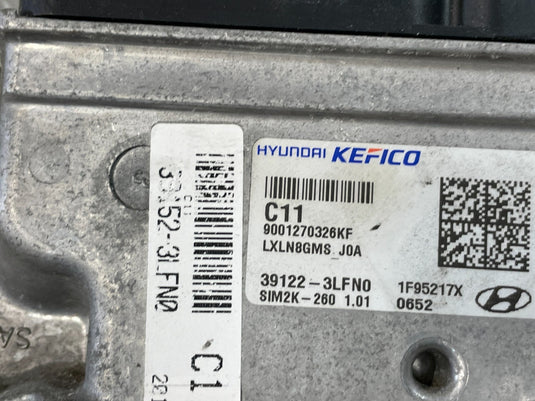 2020 HYUNDAI PALISADE ENGINE & BODY CONTROL MODULE ECM BCM W/ KEY FOB