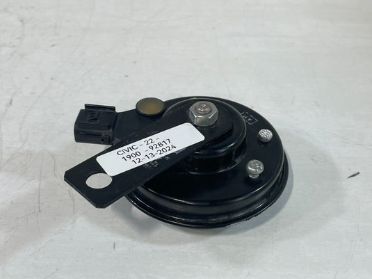 2022 - 2025 HONDA CIVIC LOW PITCH HORN SIGNAL ALARM W/ BRACKET BLACK