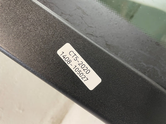 2020 - 2026 CADILLAC CT5 REAR SUNROOF SUN ROOF MOON ROOF WINDOW GLASS