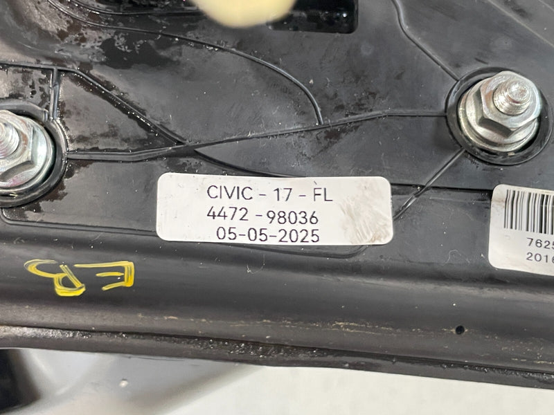 Load image into Gallery viewer, 17-18 HONDA CIVIC HATCHBACK LEFT SIDE VIEW DOOR MIRROR W/O CAMERA GRAY # 98036
