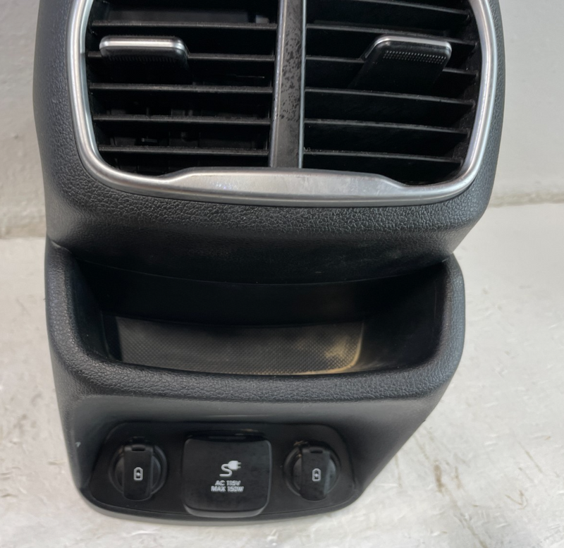 Load image into Gallery viewer, HYUNDAI SANTA FE REAR CENTER CONSOLE AIR VENT GRILLE COVER PANEL ASSEMBLY 103000
