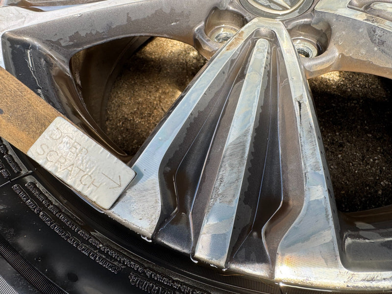 Load image into Gallery viewer, ACURA MDX 18x8 3 SLIT 5 SPOKE ALLOY WHEEL W/TIRE (SET#4) 2017-2018 # ML7-WH1306
