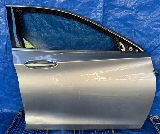 17-19 INFINITI QX30 FRONT RIGHT PASSENGER SIDE DOOR SHELL GRAY KAD