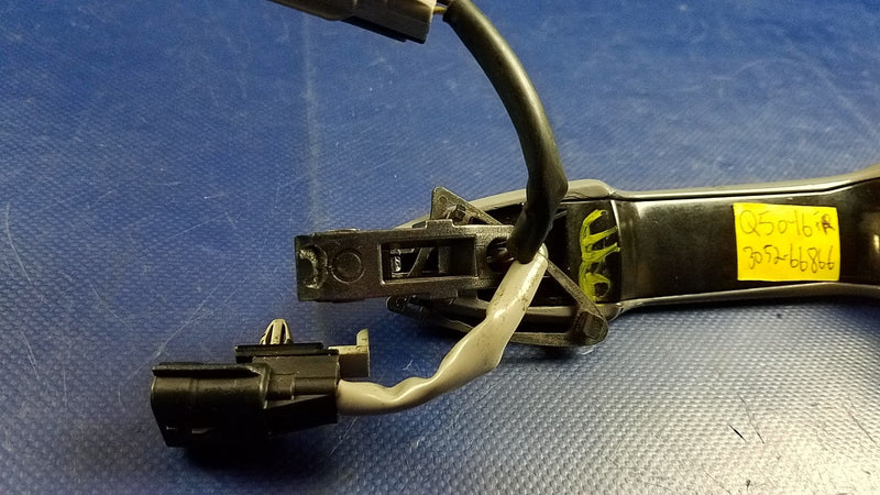 Load image into Gallery viewer, INFINITI Q50 FRONT RIGHT PASSENGER OUTSIDE EXTERIOR DOOR HANDLE GRAY # 66866
