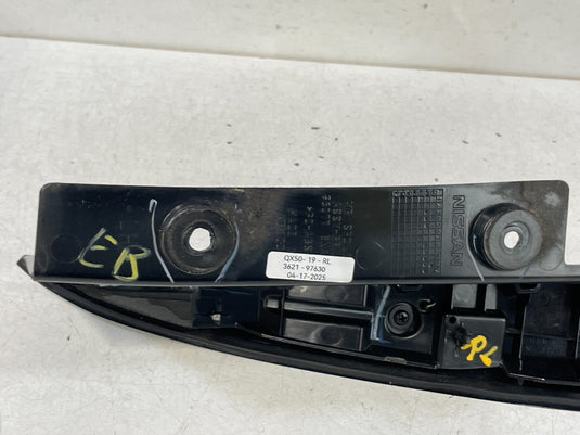 2019-2020 INFINITI QX50 REAR LEFT LIFTGATE SPOILER DEFLECTOR TRUNK LID