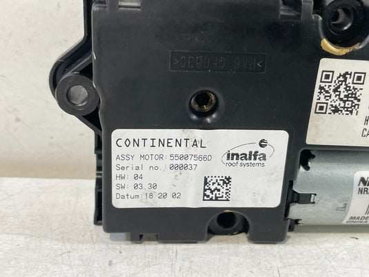 2019 - 2023 INFINITI QX50 SUNROOF SUN ROOF MOON ROOF MOTOR 2.0L # 98791