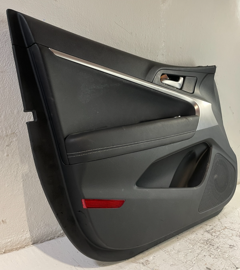 Load image into Gallery viewer, 2022-2023 GENESIS G70 FRONT LEFT DRIVER SIDE DOOR TRIM PANEL BLACK # 104324
