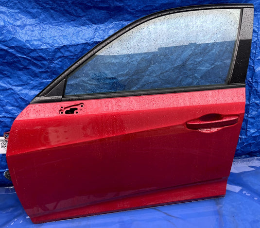 ACURA INTEGRA FRONT LEFT DRIVER SIDE DOOR ASSEMBLY RED (R568P) 2023-2025
