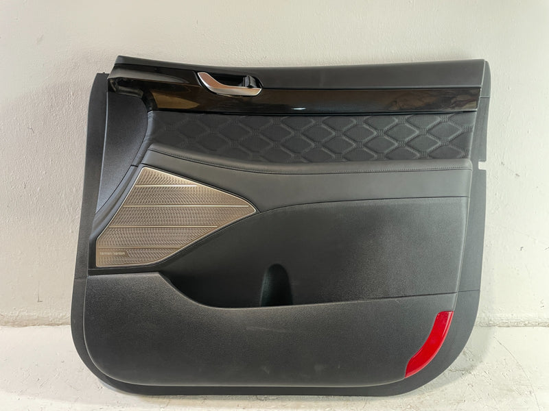 Load image into Gallery viewer, 2020 - 2022 HYUNDAI PALISADE FRONT RIGHT SIDE INTERIOR DOOR TRIM PANEL # 104768
