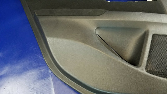 13-15 NISSAN ALTIMA REAR LEFT DRIVER SIDE INSIDE DOOR TRIM PANEL BLACK