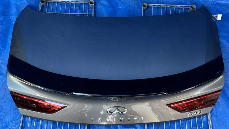 Load image into Gallery viewer, INFINITI Q60 COUPE TRUNK LID DECK TAIL GATE HATCH GRAY (KAD) 17-20 # OR15-TRC337
