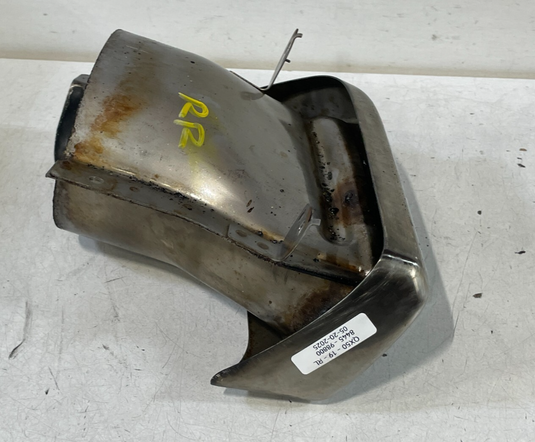 2019 - 2023 INFINITI QX50 REAR RIGHT SIDE EXHAUST MUFFLER TIP TAIL PIPE