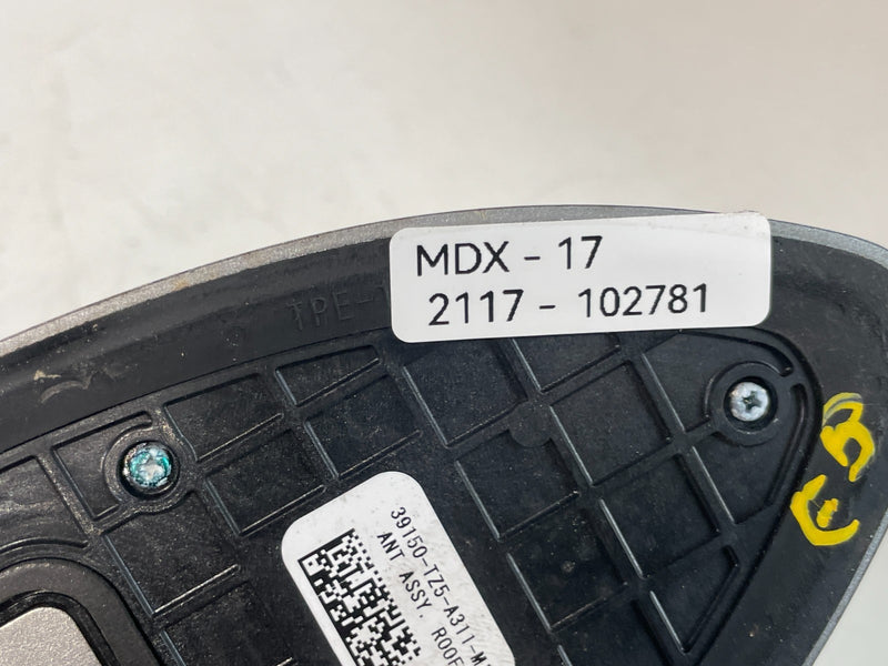 Load image into Gallery viewer, 17-20 ACURA MDX TOP ROOF SATELLITE SHARK FIN RADIO ANTENNA SILVER NH830M #102781
