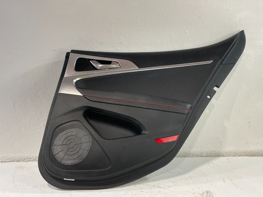 2022 - 2023 GENESIS G70 REAR RIGHT PASSENGER SIDE DOOR TRIM PANEL